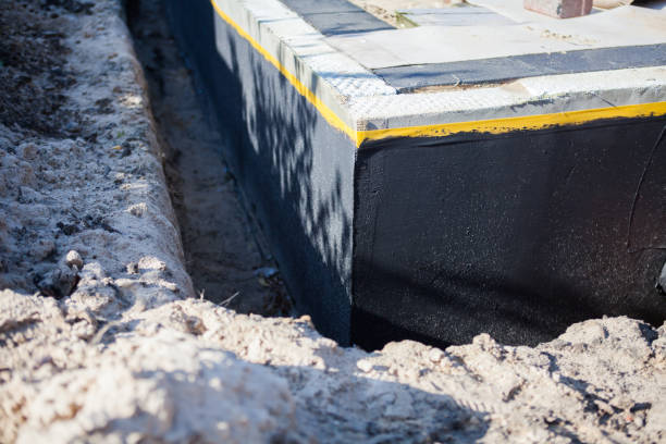 Residential Waterproofing installation at a Moscow, OH home by SJ Waterproofing Pros